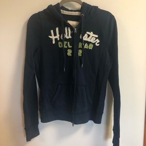 Hollister zip up hoodie
